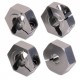 TU0225 Hex Wheel Hub Alum/Screw (4)