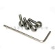 TRAXXAS 1/16 E-Revo Slash Titanium pillow ball set TVXS007