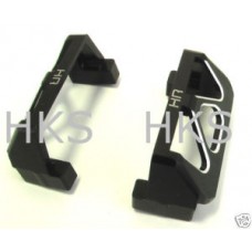 TRAXXAS 1/16 E-Revo Black Alum. steering servo protector VXS24X0