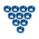 Aluminium M3 Countersink Washer (10 Pcs) Blue 3RAC-WC3/BU