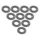 Aluminium M3 Flat Washer 0.5mm (10 Pcs) Titanium 3RAC-WF305/TI