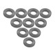 Aluminium M3 Flat Washer 1.0mm (10 Pcs) Titanium 3RAC-WF310/TI