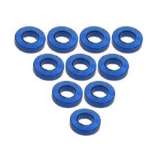 Aluminium M3 Flat Washer 1.5mm (10 Pcs) Blue 3RAC-WF315/BU