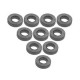 Aluminium M3 Flat Washer 1.5mm (10 Pcs) Titanium 3RAC-WF315/TI