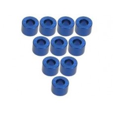 Aluminium M3 Flat Washer 4.0mm (10 Pcs) Blue 3RAC-WF340/BU