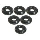 Shock Tower Shim M8 x 2mm (6pcs) Black 3RAC-WFS820/BL