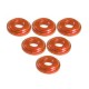 Shock Tower Shim M8 x 2mm (6pcs) Orange 3RAC-WFS820/OR