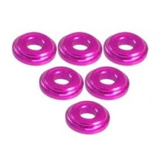 Shock Tower Shim M8 x 2mm (6pcs) Purple 3RAC-WFS820/PU