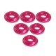 Shock Tower Shim M8 x 2mm (6pcs) Red 3RAC-WFS820/RE