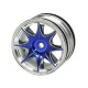 3 RACING TAMIYA M03 M04 1/10 8 Spoke Wheel Set-Blue WH-04/BU