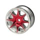 3 RACING TAMIYA M03 M04 1/10 8 Spoke Wheel Set-Red WH-04/RE