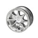 3 RACING TAMIYA M03 M04 1/10 8 Spoke Wheel Set-Silver WH-04/SI