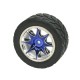 WH-05/BU 1/10 8 Spoke Wheel & Tyre Set M-Chassis Series (4pcs)-
