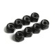 3mm Nylon Nut (8pcs)