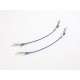 2X Body Clip Handle Wire (Blue with Rubber Seal) Y--124-B