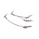 2X+3X Body Clip Handle Wire (Silver with Rubber Seal) Y--124-YS