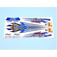 Mini-Car Sticker Sheet (Flash) - Blue Y--111-B