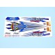 Mini-Car Sticker Sheet (Flash) - Blue Y--111-B