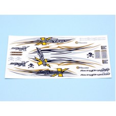 Mini-Car Sticker Sheet (Wind) - Gold Y--112-GD