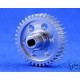 HOT RACING TEAM LOSI MINI T LST SILVER ALLOY CENTER LOCK SPOOL
