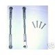HOT RACING HPI SAVAGE SILVER STAINLESS STEEL TIE ROD