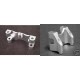 TRAXXAS REVO SILVER ALLOY FRONT & REAR SHOCK MOUNT
