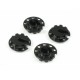 Roche Large Diameter  Black Alum Spring Holder OP-002BK