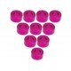 Aluminium M3 Flat Washer 3.0mm (10 Pcs) - Pink 3RAC-WF330/PK