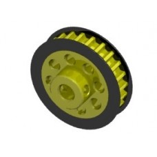 3RAC-3PY/24 Aluminum Center Pulley Gear T24