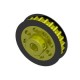 3RAC-3PY/24 Aluminum Center Pulley Gear T24