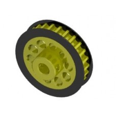 3RAC-3PY/26 Aluminum Center Pulley Gear T26