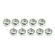 3mm Aluminum Lock Nuts 3RAC-N30/SI