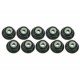 2mm Flanged Lock Nuts 10PCS 3RAC-NF20/BL