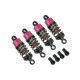 SAK-X28/PK 54mm Aluminum Oil Damper Set (PTFE Coated)