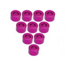 Aluminium M3 Flat Washer 4.0mm (10 Pcs) - Pink 3RAC-WF340/PK