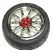 M4 RED Aluminium Locknut for Drift Car With Adapter H574R