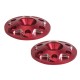 Red Aluminum Wing Washer TU1826R