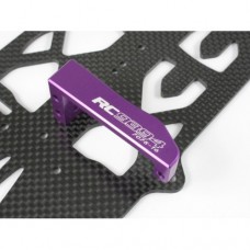RC9394 TCXX 7075-T6 Alum Floating Servo Mount (Purple) TCXX-07