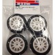 TAMIYA Pre-Mounted Type A Tires 60D Soft Foam Insert  4pcs 1028