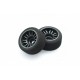 FRONT SOFT FOAM TIRE MOUNTED W/ FIBER-REINFORCED PLASTIC WHEEL ST-F1-F-S