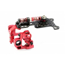 LIGHT WEIGHT ALU. 7075-T6 MOTOR MOUNT W/ DUAL SPRING CENTER SHOCK DAMPER SET FOR 90MM XP-M03-90