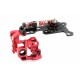 LIGHT WEIGHT ALU. 7075-T6 MOTOR MOUNT W/ DUAL SPRING CENTER SHOCK DAMPER SET FOR 90MM XP-M03-90