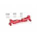 ALUMINUM 7075-T6 SERVO GEAR COVER W/ WIDE SUSPENSION MOUNT SET (S.M.S) XP-M03-C38-V2