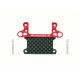 ALUMINUM 7075-T6 FRONT LOWER ARM SET W/ CARBON FIBER COVER PLATE XP-M03-FLS-N