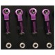 HOT RACING HPI SAVAGE 7075 ALLOY TIE ROD ENDS 4PCS P