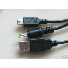 SONY PSP 2 IN 1 POWER REFILL DATA TRANSFER CABLE