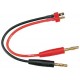 Great Planes Charge Lead Banana Plugs/Deans Male Ultra