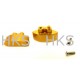 HPI E10 Brake disc Gold caliper HET3904