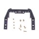 HOT RACING TEAM LOSI MINI LST BLUE ALLOY SERVO AND UPPER DECK MO