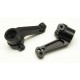 RC9394 3 RACING ZERO S XI BLACK ALUMINUM FRONT UPRIGHT RCXZ001